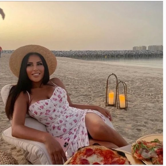 ZARA LINEN FLORAL BUSTIER EYELET SMOCKED BACK FULLY LINED MIDI DRESS - Picture 8 of 14